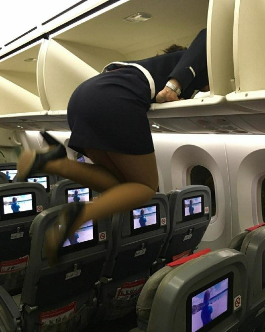 ножки стюардесс