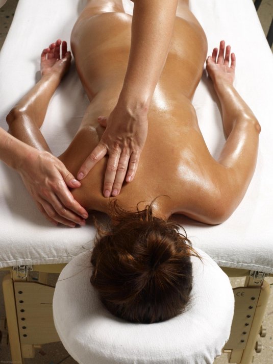 Массаж спина