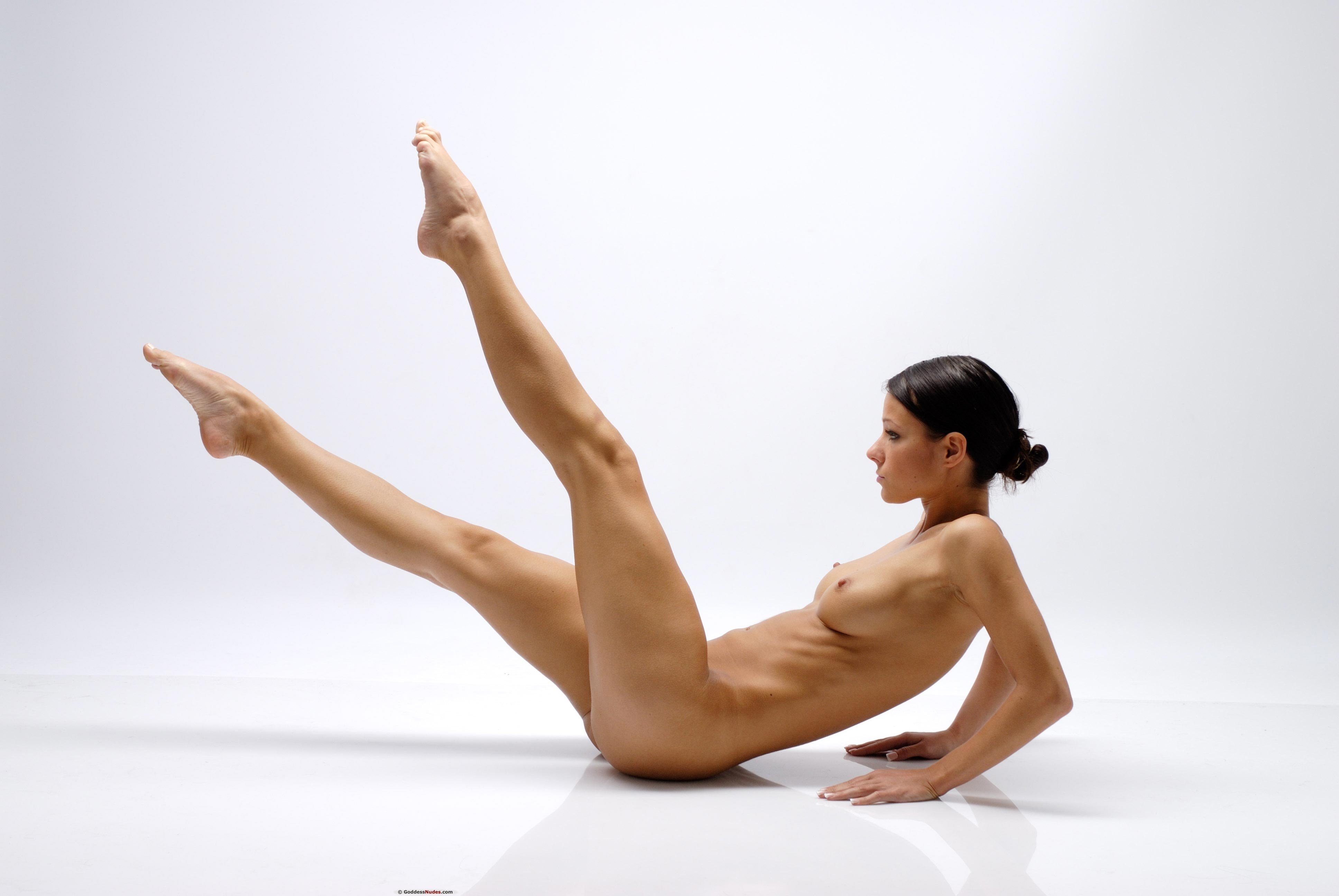 Hair Women Nude Yoga