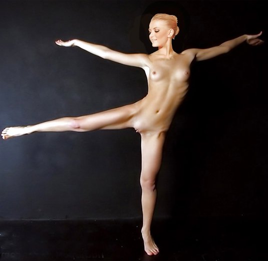 Naked gymnast балерина ирина
