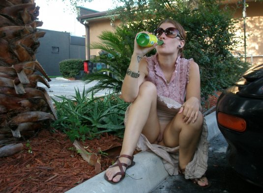 Девушка засвет