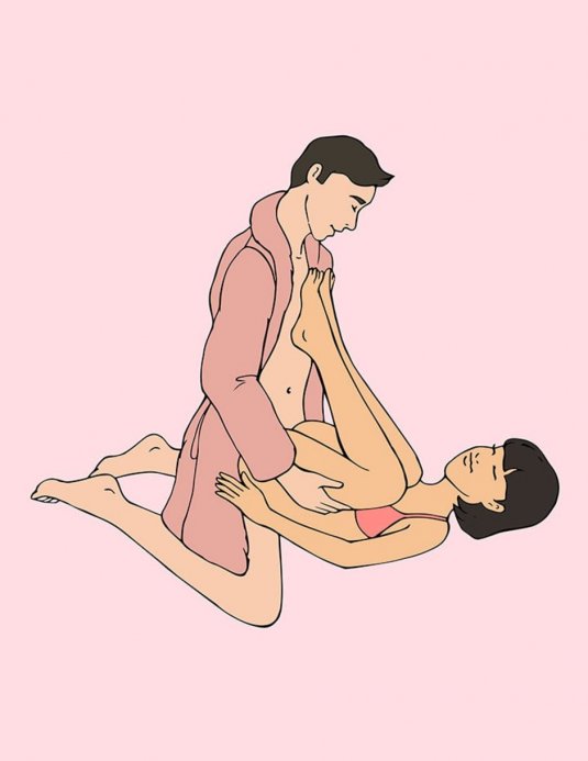 Глубоко в красивую попку