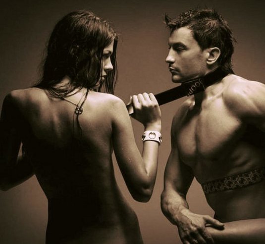 Красивое доминирование мужчины