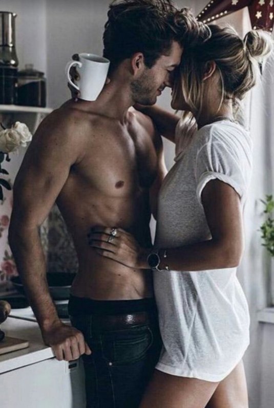 Мужчина утром