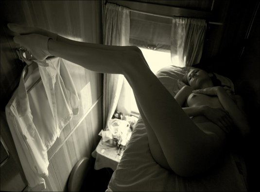 Киселев Павел в поезде