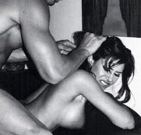 Жёсткий трах черно бел