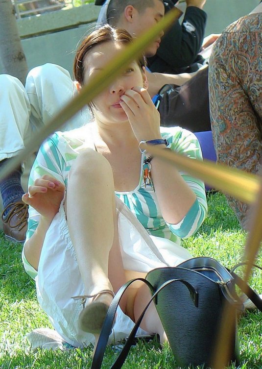 Случайно подсмотренное у девушек