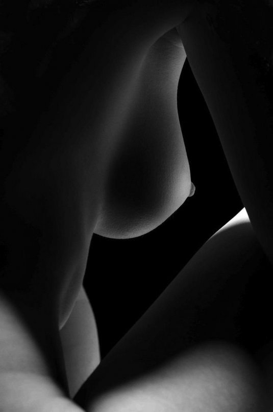 Мокрые сиськи крупным планом