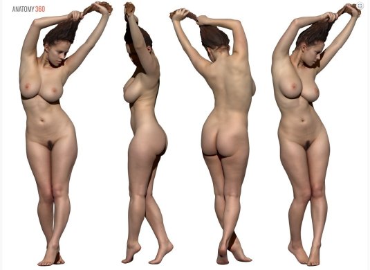 Женские фигуры в разных позах