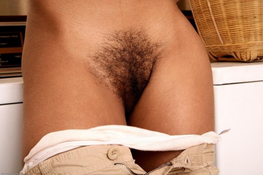 Красивый волосатый лобок