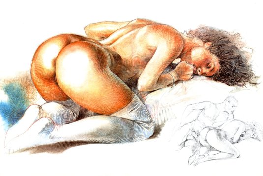 Плрнокоммиксы паоло серпиери