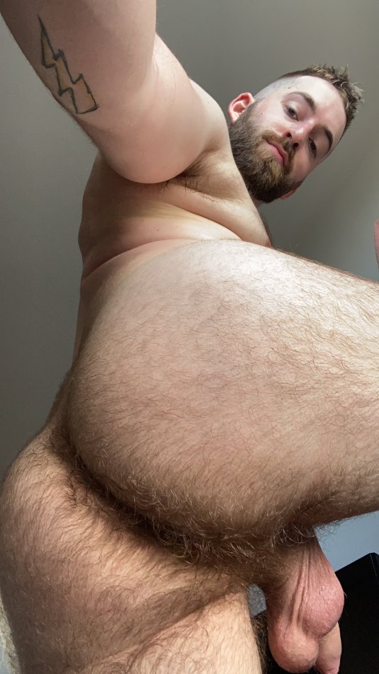 Волосатые задницы парней