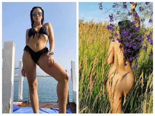 Певица Настя Каменских голая