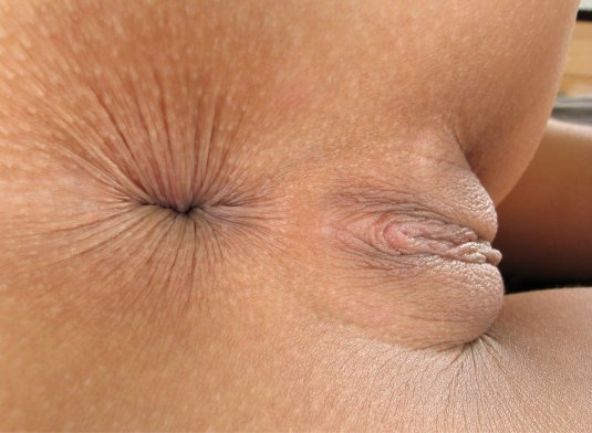 Красивое женское анальное отверстие