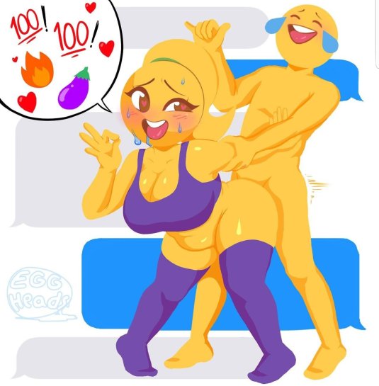 Эротические хентай эмодзи