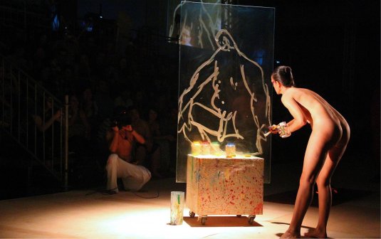 Анжелен Прельжокаж nude on Stage