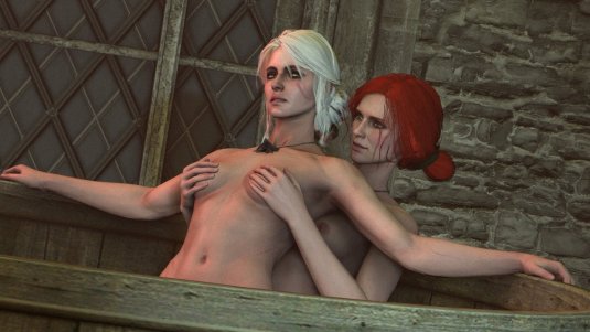 Трисс Меригольд двойное проникновение