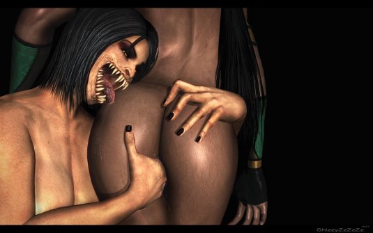 Мортал комбат Катрина Монро сиськи