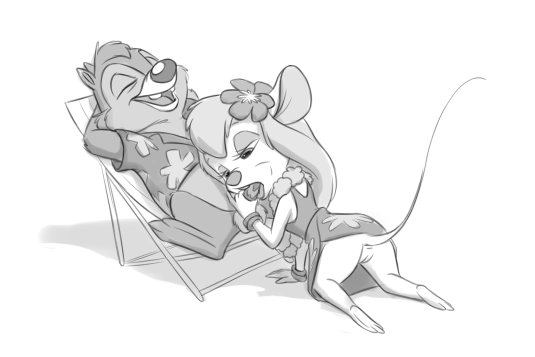 Сиськи гайки из чип и Дейл