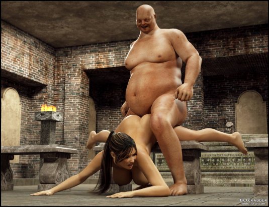 Блэкаддер Лара Крофт 3д ххх