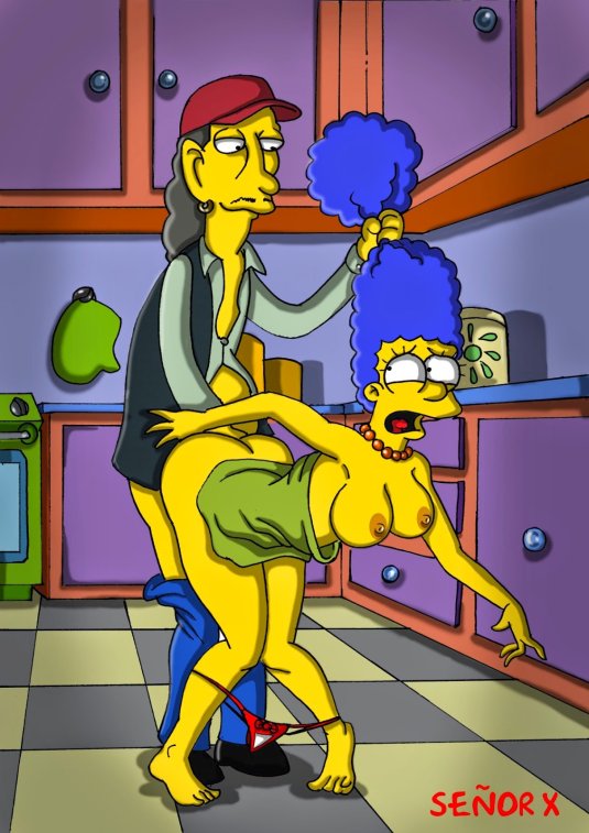 Мардж симпсон x милхаус