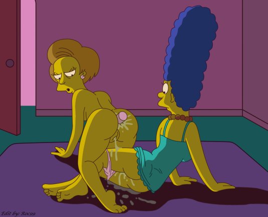 Эдна крабаппл и Лиза хентай