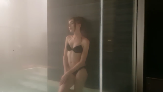 Стримерша Карина сауна