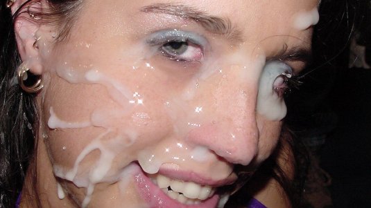 Очень красивое буккаке