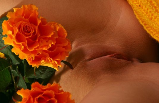 Цветок в киске