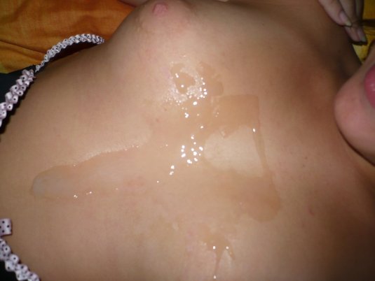 Обкончанные попки частное