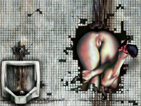 Порнографический арт на стену