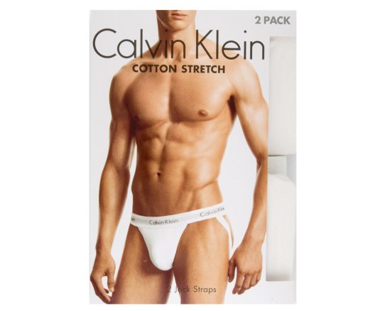 Calvin klein cotton stretch jock strap 2 pack