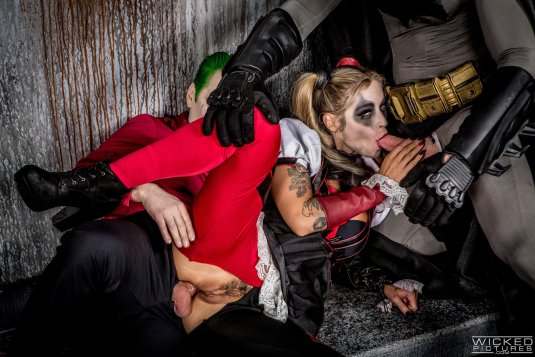 Fucking weird Japanese Cosplay Joker and sex