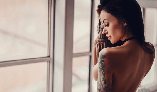 Jessica Wilde Tattoo фотосессия nude