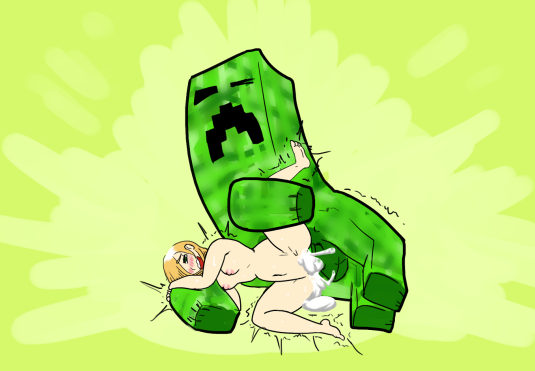 Хентай майнкрафт КРИПЕР