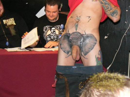 Мужские интимные Татуировки