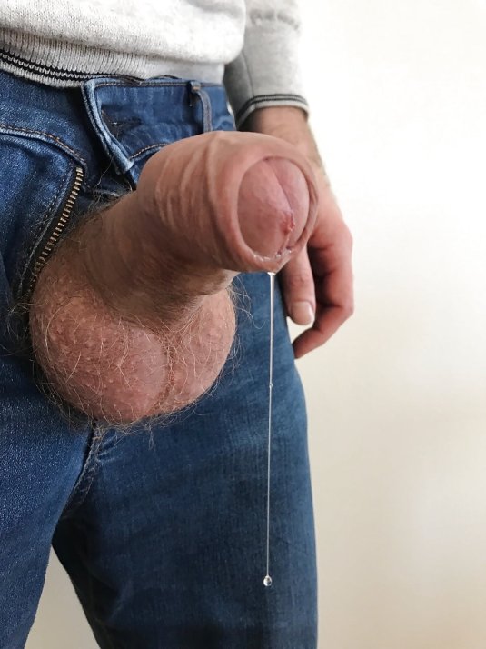 Большой красивый белый хуй