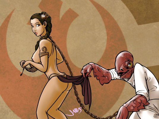 Бдсм принцесса Лея Рей