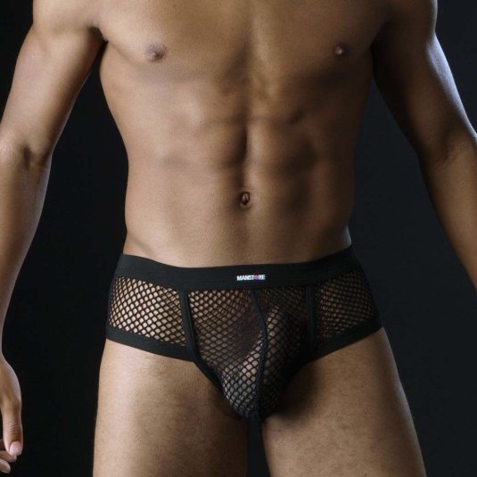 Мужчина в женских трусиках частное