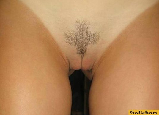 Прикольный рисунок на лобке