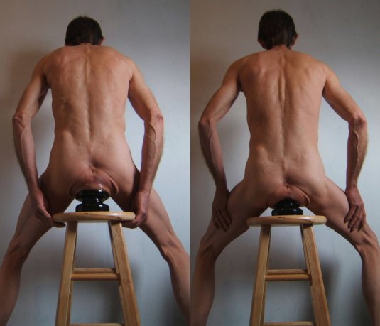 Огромное анальное отверстие