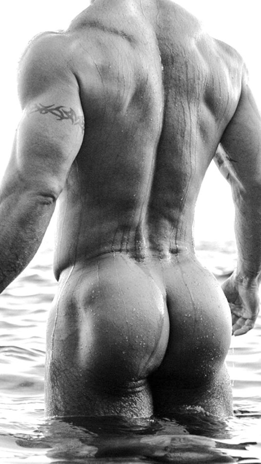 Красивые голые мужские попки