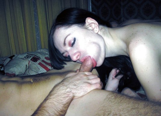 Русская отсосала кавказцу