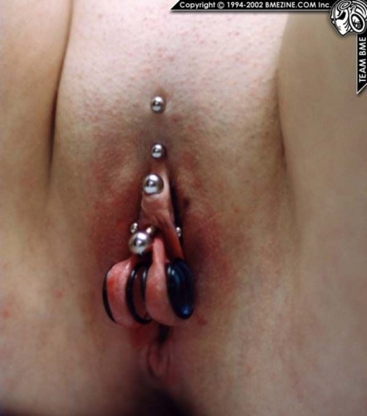 Интимный пирсинг половых органов