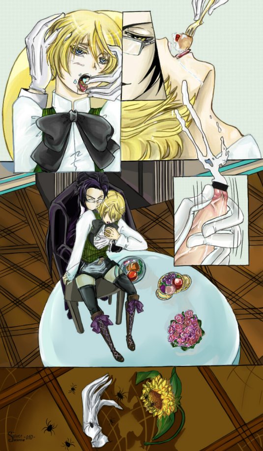 Темный дворецкий хентай Сиэль