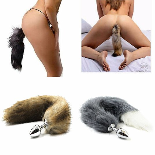 Киттен Софи анальный хвост