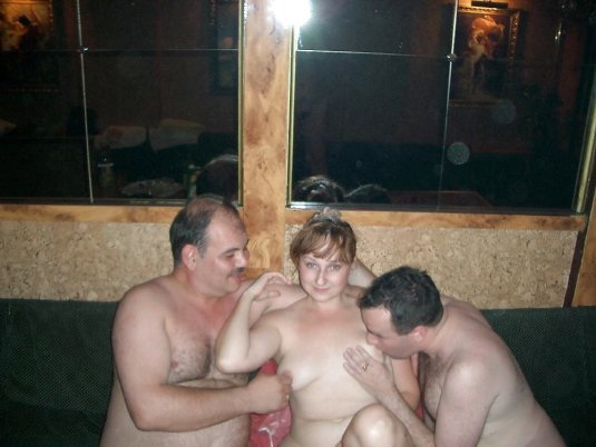 Русские свингеры в сауне