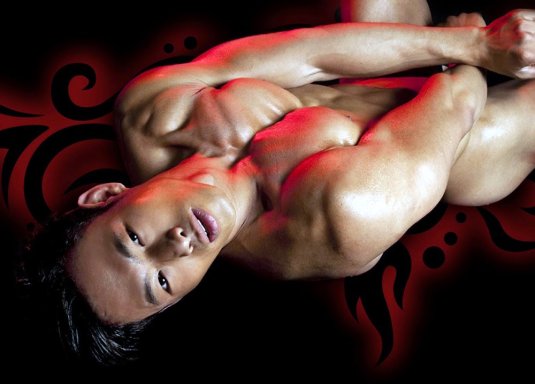 Азиаты парни. Мастурбация