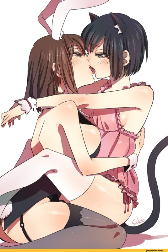 Две аниме девушки лесби