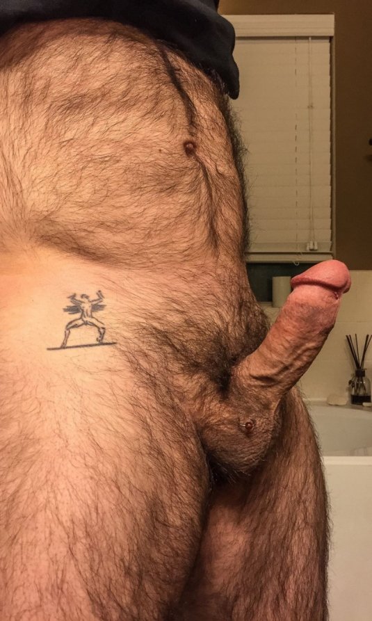 Небритые волосатые мужские лобки